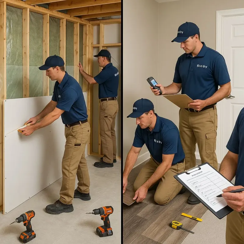 Repairs and Reconstruction process in Mission Bend, TX