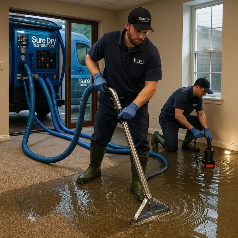 Water Extraction and Removal process in Mission Bend, TX